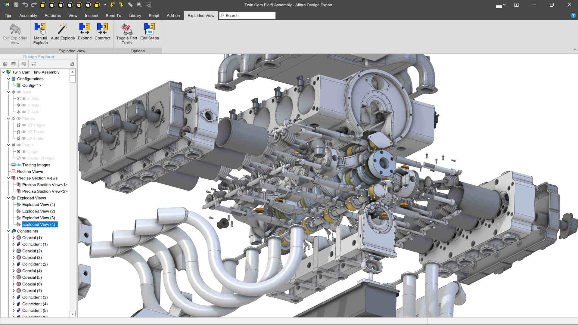 screenshot of Alibre Design